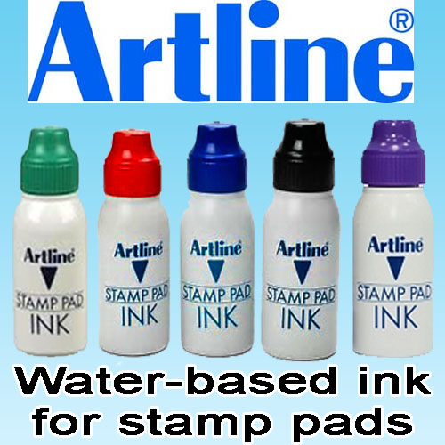 Artline Stamp Pad Refill Ink 50cc Fiestastamp