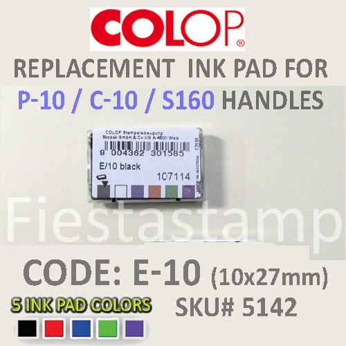 Colop E/10 Replacement Ink Pad