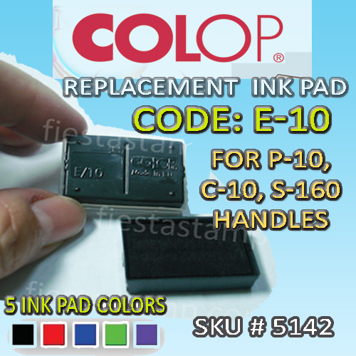 COLOP E/4430 Replacement Ink Pad Black (Pack of 2) E/4430